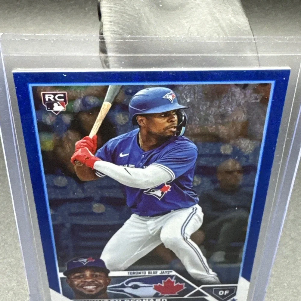 2023 Topps Update Wynton Bernard Blue Foil RC #US293 Serial Numbered 489/999